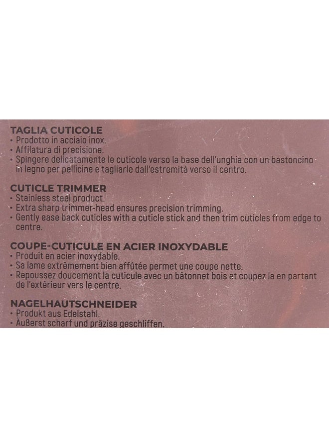 Beautytime قاطع أظافر الجلد من الفولاذ المقاوم للصدأ - Image 3