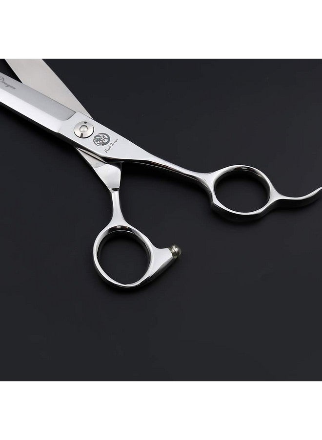 Purple Dragon Professional 7.0/7.5/8.0 inch Pet Grooming Hair Cutting Scissor Dog Hair Chunker Thinning Shear - Japan 440C Stainless Steel Perfect for Pet Groomer (D-Cutting-7.0) - Image 4