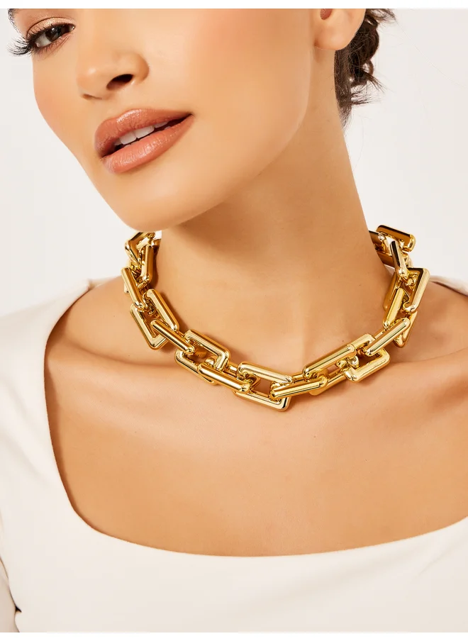 ستايلي Styli Chain link Necklace