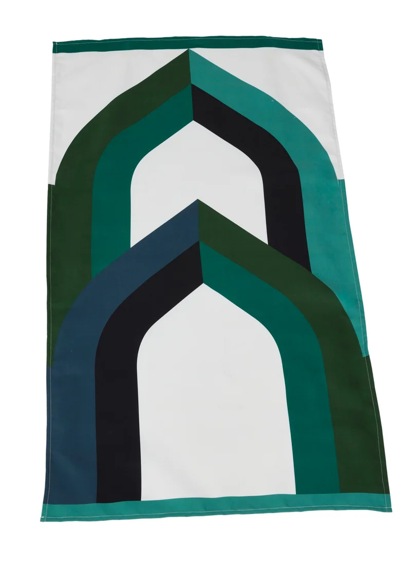 Sabr 'Riyadh' Pocket Prayer Mat (green)