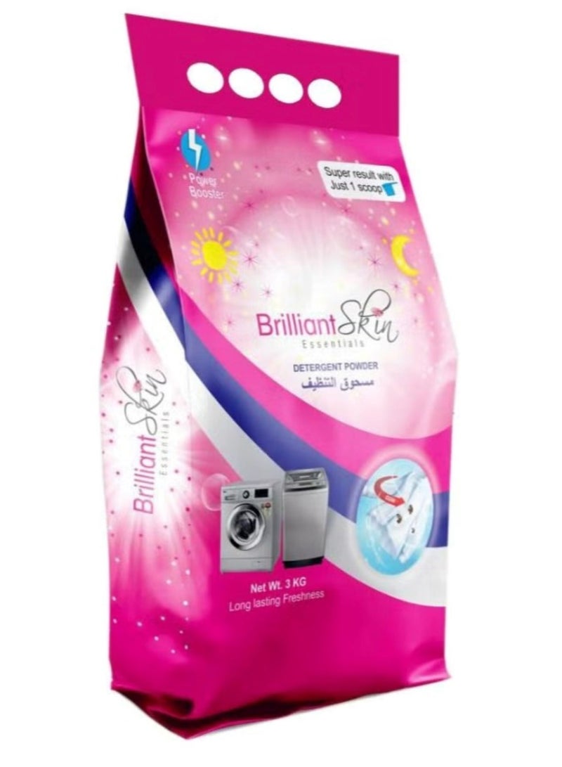 بريليانت سكين إسينشالز مسحوق غسيل بريليانت سكين إسينشالز 3 كجم
