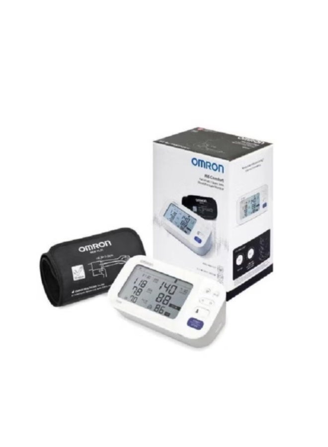 AMRON جهاز قياس ضغط الدم الأوتوماتيكي من أمرونm 6 كومفورت لعلاج الرجفان الأذيني، يُوضع على أعلى الذراع - Image 1