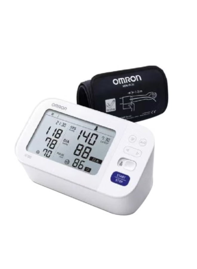 AMRON جهاز قياس ضغط الدم الأوتوماتيكي من أمرونm 6 كومفورت لعلاج الرجفان الأذيني، يُوضع على أعلى الذراع - Image 2