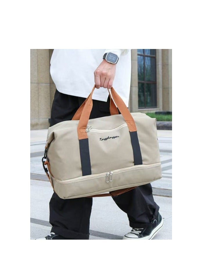 Large Capacity Tote Bags Travel Dry Wet Gym Bag for Women Men Fitness Swimming Polyester - Image 2