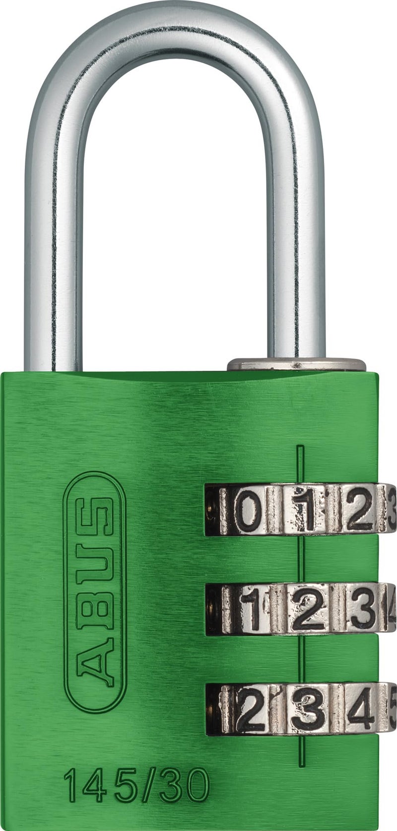 ABUS 14530 NonTSA Combination Lock for Hard Cases Luggage Resettable Green