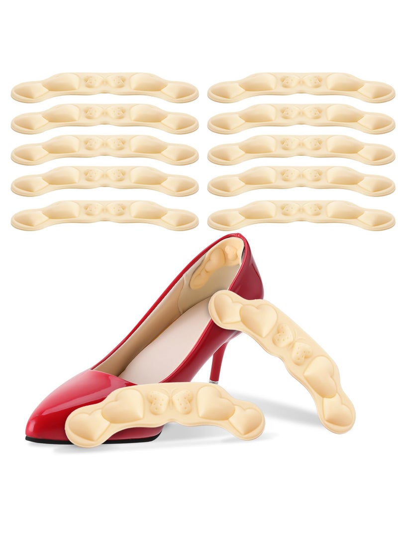 Excefore 6 Pairs Heel Pads for Shoes That are Too Big Shoe Heel Grips Liner Heel Inserts for Loose Shoes Heel Cushion Pads Heel Protectors for Heel Pain Rubbing Blisters Heel Slipping - Image 1