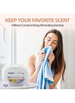 SEEDNUR Seednur Laundry Detergent Pods 4in1 Plant Extract Laundry Capsules Long Lasting Fragrance Anti-Bacterial Laundry Detergent 50 packs  - Image 2