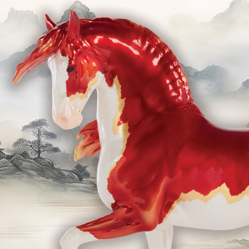 Breyer Horses Traditional Series | Yan Wu - Fire Horse | Model # B-TR-10670 - Image 3