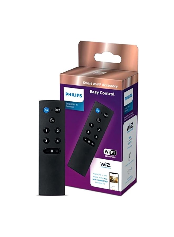 Philips Wiz Connect Smart Remote with Battery Black 5.31 x 1.49 Inch LGT-ACES60007 PHI-929002426847 Black - Image 2