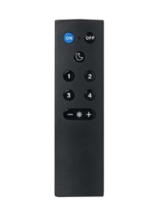 جهاز تحكم ذكي Philips Wiz مع بطارية، أسود بمقاس 5.31 × 1.49 بوصة، طراز LGT-ACES60007 PHI-929002426847