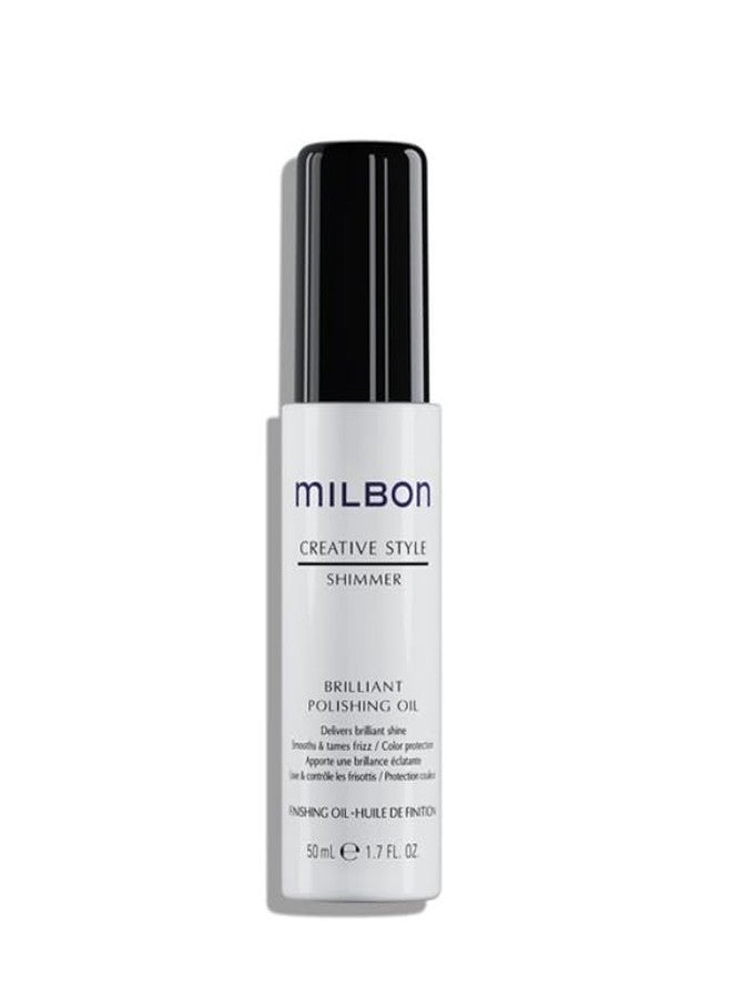 Milbon CREATIVE STYLE SHIMMER Brilliant Polishing Oil, 1.7 Fl. Oz