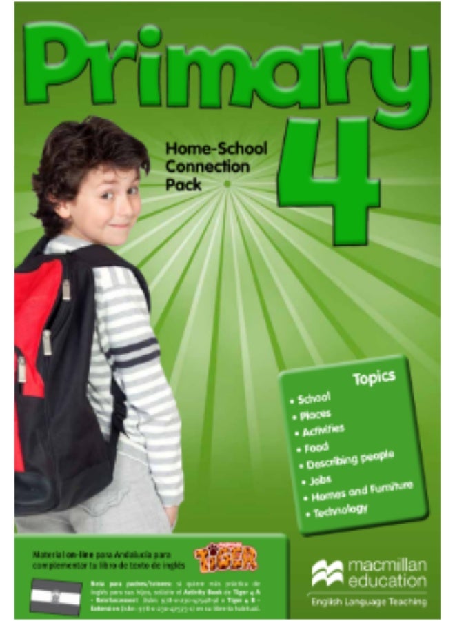 Macmillan Tiger Time -  English Course for Schools -level 4-Home_School -Pack - Image 1