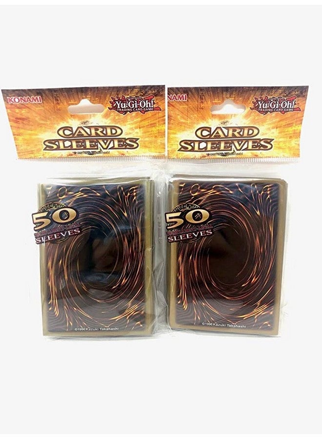 Yu-Gi-Oh! YU-GI-OH! Deluxe Card Sleeves (2 Pack) - Image 1