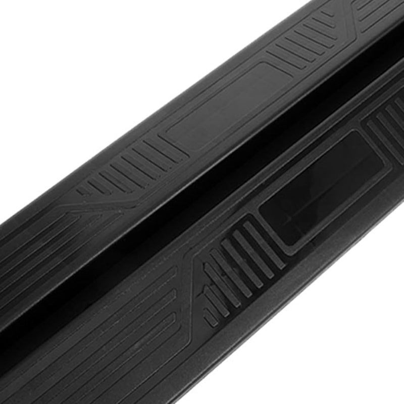 4Pcs Dog Gate Support Feet: Stabilizer for Freestanding Pet Fence, 17.7x5.1 Panel Reinforcement Fittings for Configurable Dog & Baby Gates - Plastic Guardrail Fixator Nonslip, Black - Image 2