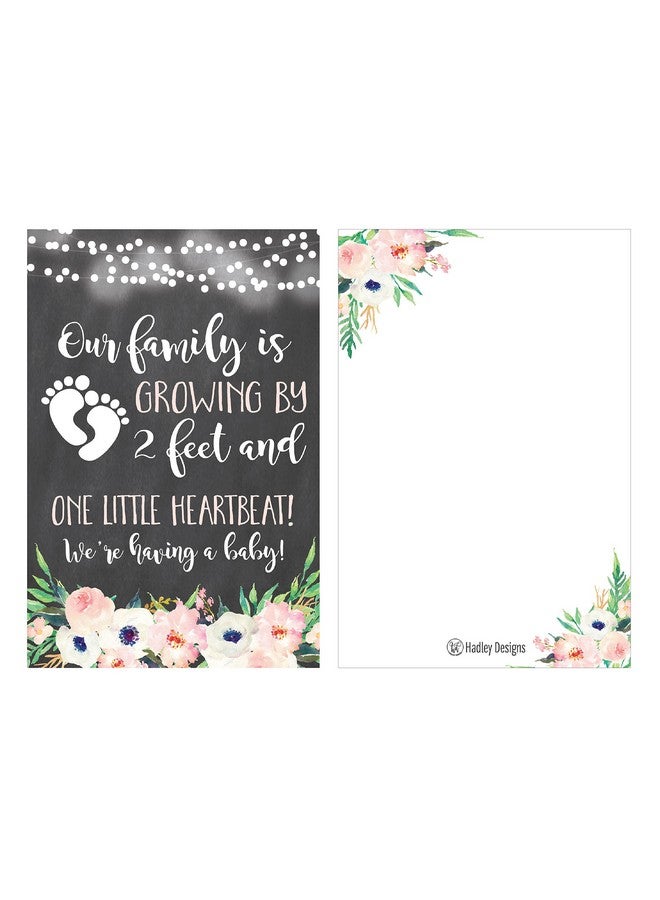 Hadley Designs 25 Pregnancy Announcement Card Set We'Re Expecting Baby Surprise Having Birth Reveal Only Best Friends Get Promoted To Auntie Aunt Uncle Grandpa Grandma Grandparent Sister Brother Family Dad Mom - Image 2