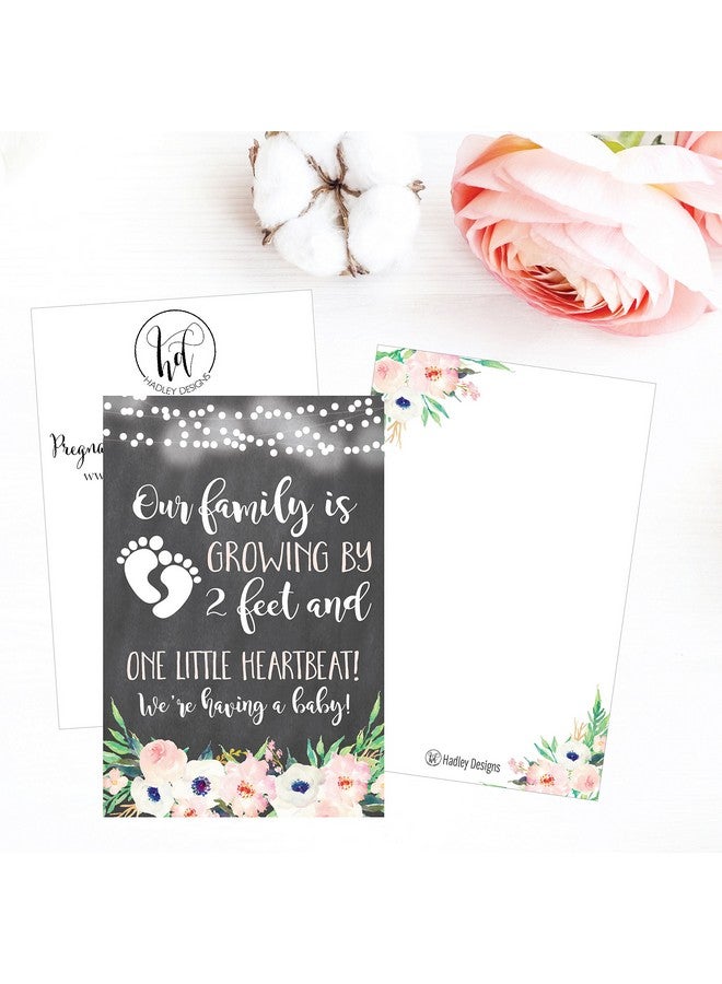 Hadley Designs 25 Pregnancy Announcement Card Set We'Re Expecting Baby Surprise Having Birth Reveal Only Best Friends Get Promoted To Auntie Aunt Uncle Grandpa Grandma Grandparent Sister Brother Family Dad Mom - Image 5