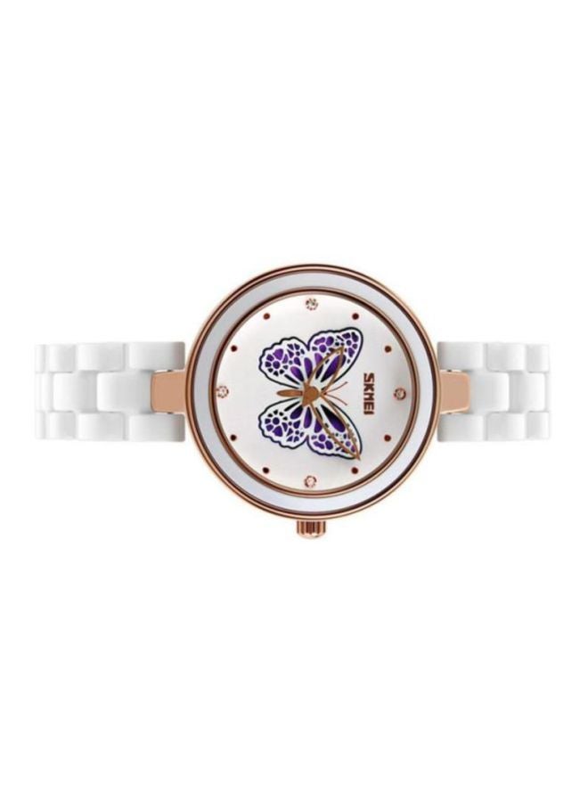 ساعة يد بعقارب ومقاومة للماء طراز 9131 women - Image 3