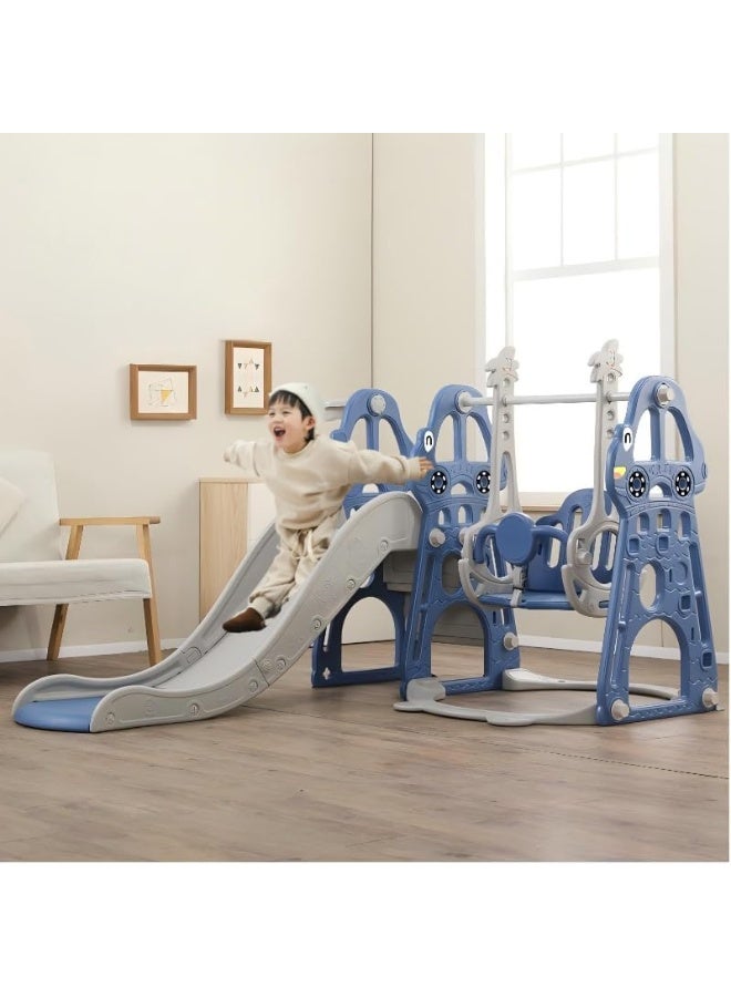 Toddler Slide for Kids Age 2 3 4 5 6 7 8 9，Loverly Baby Slide and Swing for Kids Outdoor Indoor 3-10 Year Old，Home Toy Game for Boys and Girls (B2) - Image 1