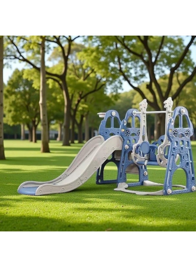 Toddler Slide for Kids Age 2 3 4 5 6 7 8 9，Loverly Baby Slide and Swing for Kids Outdoor Indoor 3-10 Year Old，Home Toy Game for Boys and Girls (B2) - Image 3
