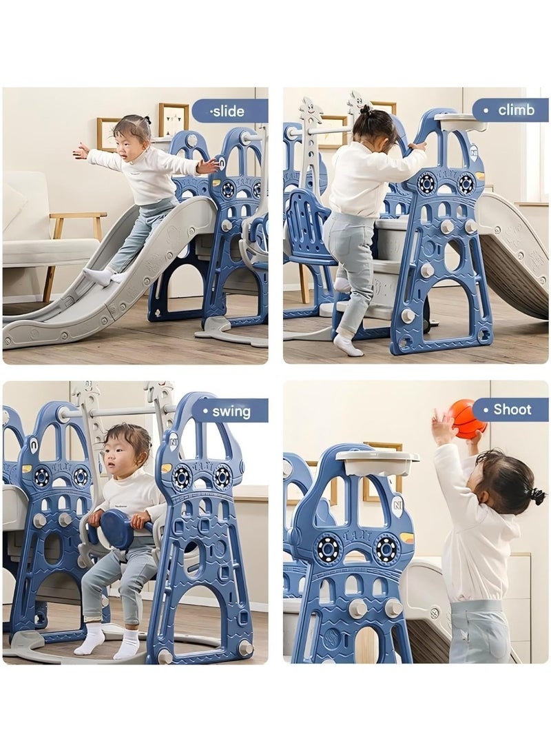 Toddler Slide for Kids Age 2 3 4 5 6 7 8 9，Loverly Baby Slide and Swing for Kids Outdoor Indoor 3-10 Year Old，Home Toy Game for Boys and Girls (B2) - Image 5