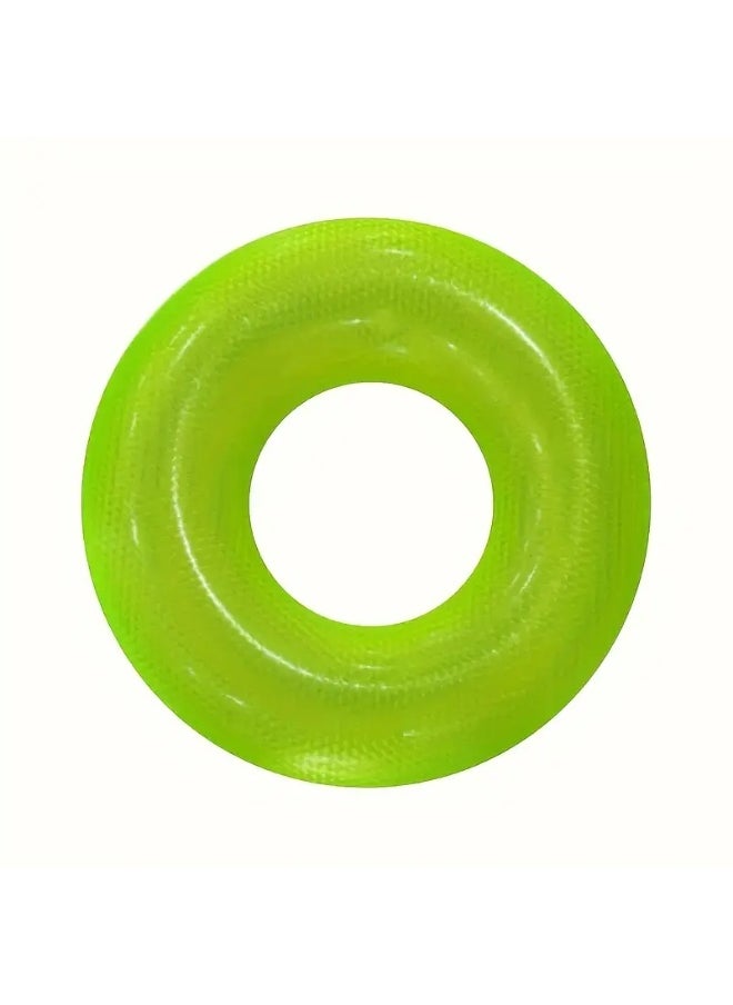 Goolsky A 90# Swimming Ring Suitable for Adults, Perfect for Summer Vacations, Water Games, Beaches, Swimming Pools, Outdoor Activities, And Parties. Made of PVC Material, It Features Leak-Proof Air Holes And Sturdy Handles - Ideal for Summer Getaways And Outdoor Fun.  - Image 2