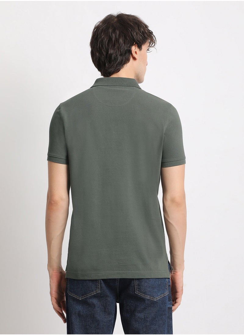 THE BEAR HOUSE Men’s Polo T-Shirt – Soft, Breathable Cotton, Classic Fit for All-Day Comfort, Stylish Casual Shirt for Summer, Everyday Wear & Outdoor Activities  - Image 4