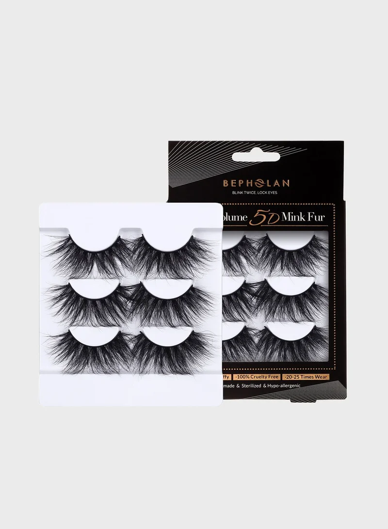 BEPHOLAN BEPHOLAN Multi-Pack 5D Mink Fu-XMZ251