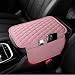 Ouzorp Car Center Console Cover Upgraded Microfiber Leather Car Arm Rest Cover with 2 Storage Bags Universal Armrest Cover for Car Storage Box Car Interior Accessories Protector for Most VehiclePink - Image 2