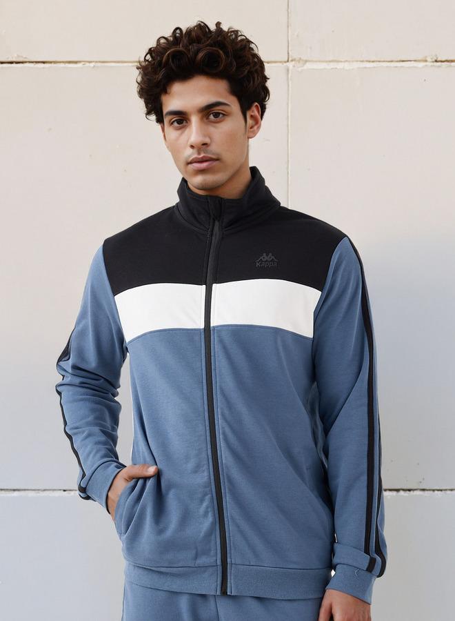 Kappa Men Regular Fit Colourblock Hoodie - Image 1