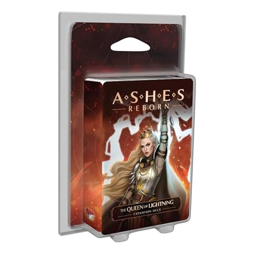 Plaid Hat Games Ashes Reborn The Queen of Lightning Expansion Deck Strategy Card Game for 1 to 2 Players and Ages 14 - Image 1