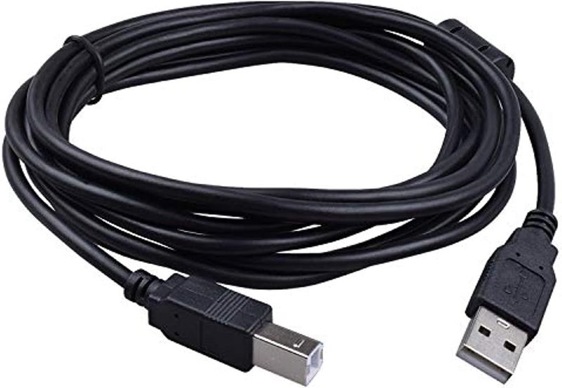 eDataLife Usb 2.0 Printer Cable 5 M, Male To Male Data Transmission Cable, Compatible With Printers- Dl - Printer - Image 1