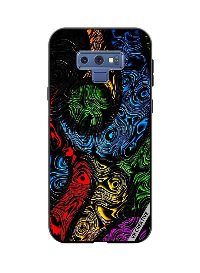 VR CREATIVE Protective Case Cover For Samsung Galaxy Note 9 Design Multicolour - Image 1