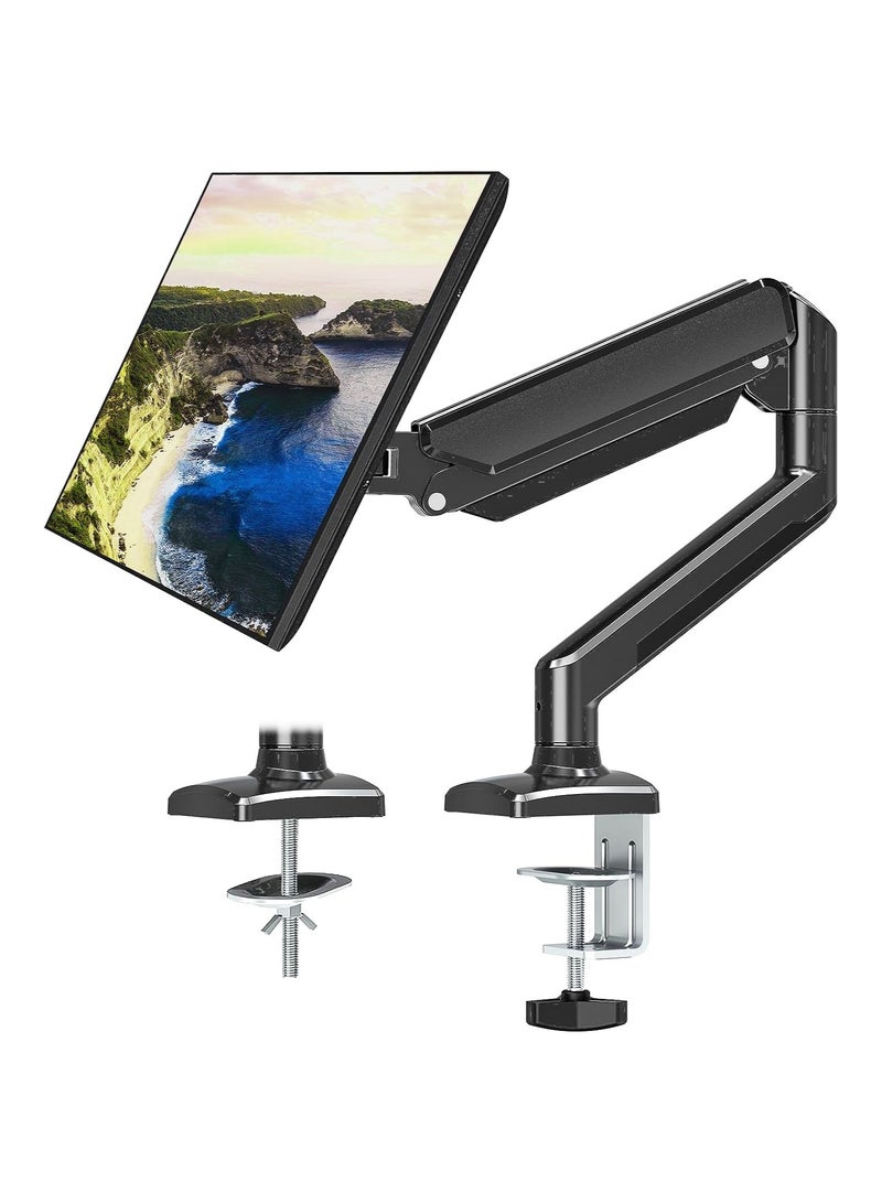 AROAQ Universal Free Hovering Telescopic Arm Bracket for 13 to 32 Inch Dual Screen Gas Spring Display Support - Image 1