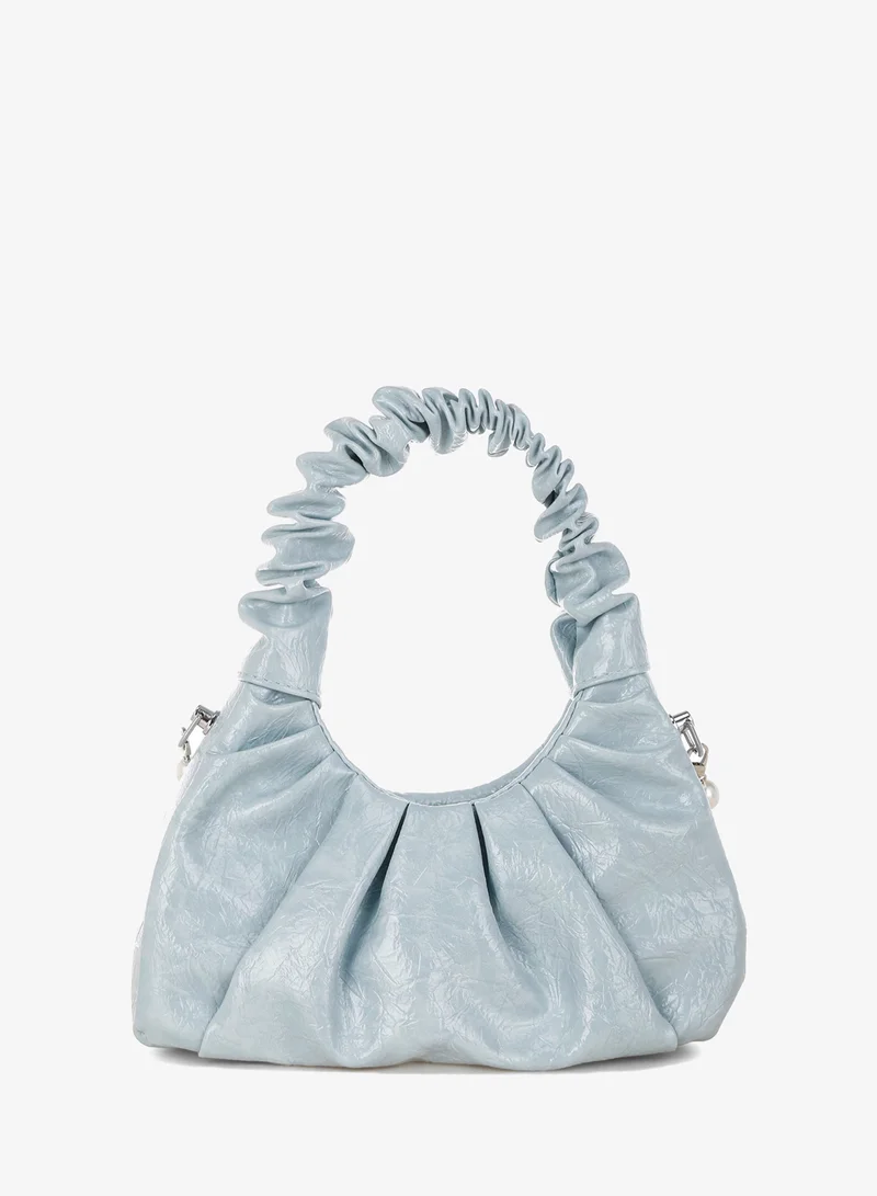 London Rag China London Rag Women's Ruched Handle Crossbody Bag in Powder Blue for Women | Best Price UAE