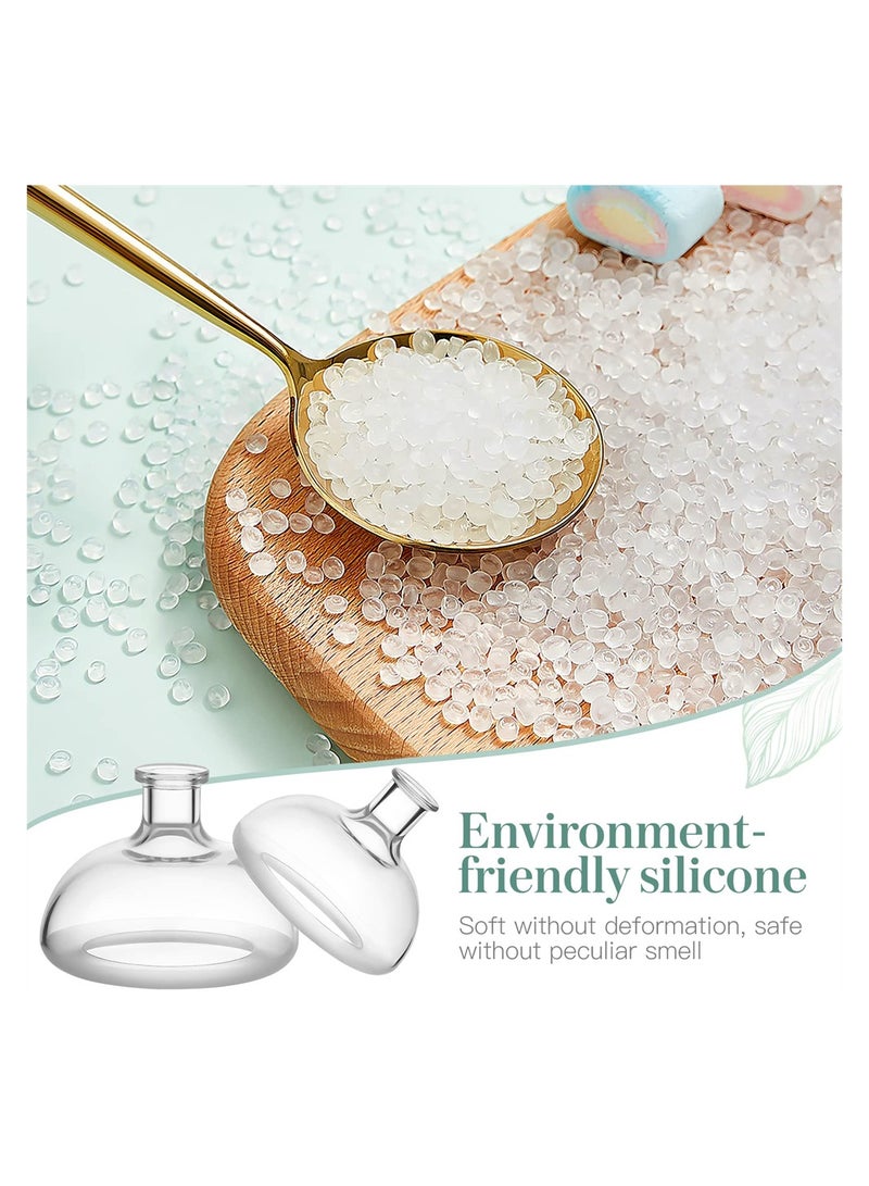 Excefore 2PCS Chest Percussion Cup, Chest Physical Therapy Aids, Mucus Removal Device Flutter Valve Mucus Removal Device Professional Palm Sputum Remover (S+L) - Image 5