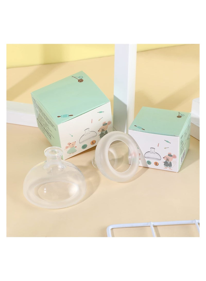 Excefore 2PCS Chest Percussion Cup, Chest Physical Therapy Aids, Mucus Removal Device Flutter Valve Mucus Removal Device Professional Palm Sputum Remover (S+L) - Image 2