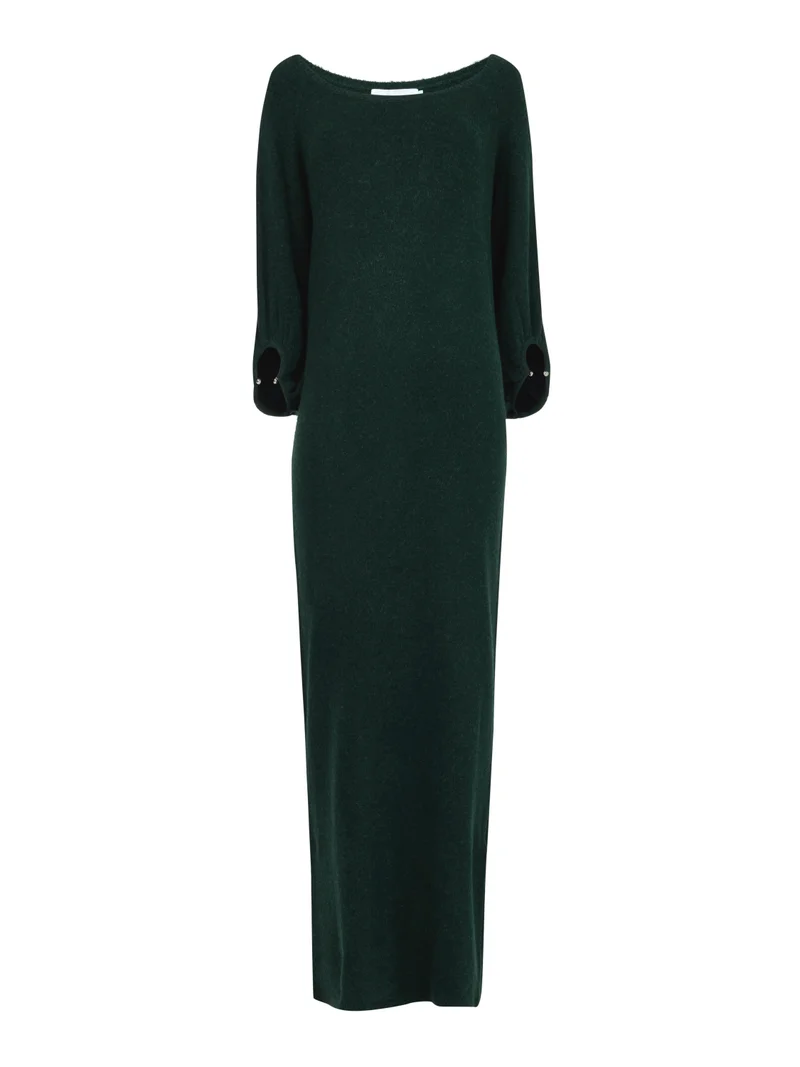 leem  Balloon Sleeve Knit Kaftan for Women | Best Price UAE