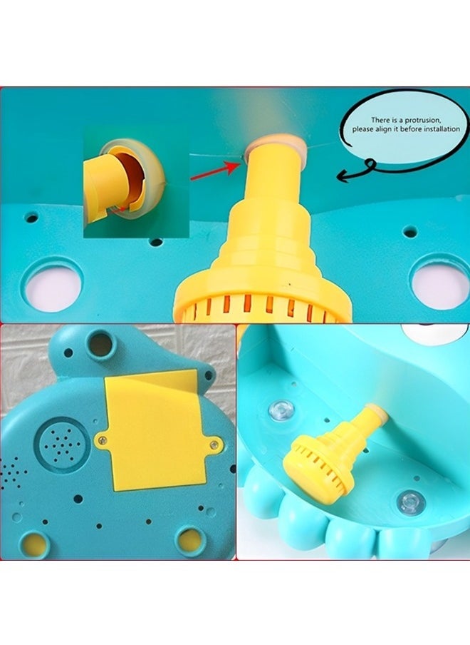 Beauenty Baby Bath Toys Bubble Machine,Octopus Bubble Bath Maker,Bubble Bath Maker For The Bathtub,Bath Toy, Automatic,Safe And Relaxing,Music Bubble Maker Bath Toys,For Baby Boys,Girls And Toddler - Image 3