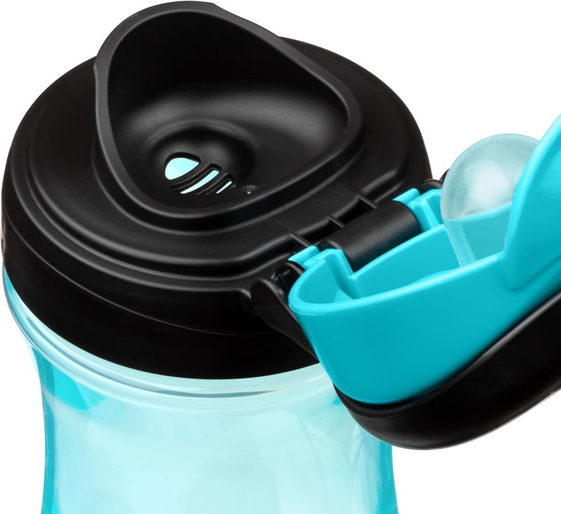 Chicco My Tumbler Rim Spout Spill-Free 12oz Blue 2yr+ 1pk - Image 4