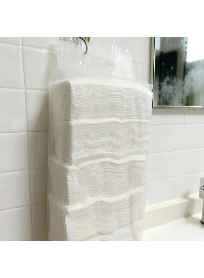 1 Pack 180 Sheets Soft Gentle Cleansing Wipes For Sensitive Skin Dry Wet Use Travel Essentials - Image 2