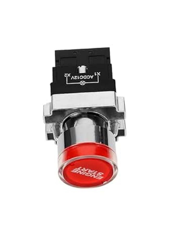 Universal 5 In 1 Engine Start Stop Push Button Ignition Switch Panel 12V Keyless Entry System Easy Installation - Image 1