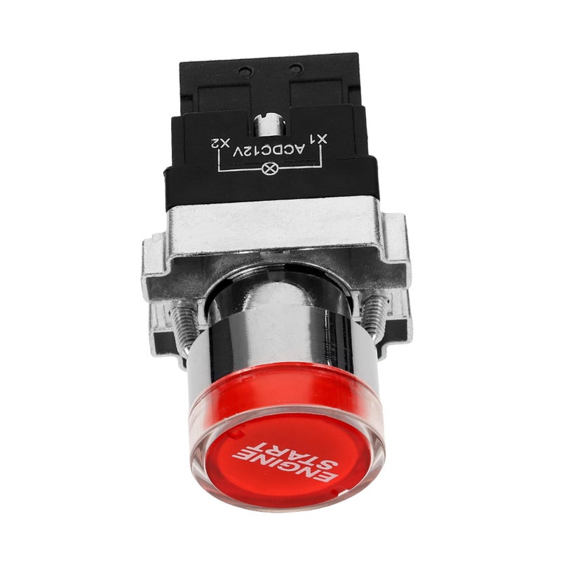 Universal 5 In 1 Engine Start Stop Push Button Ignition Switch Panel 12V Keyless Entry System Easy Installation - Image 2