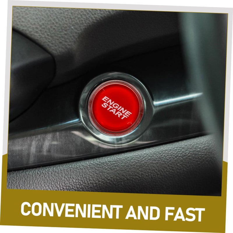Universal 5 In 1 Engine Start Stop Push Button Ignition Switch Panel 12V Keyless Entry System Easy Installation - Image 5