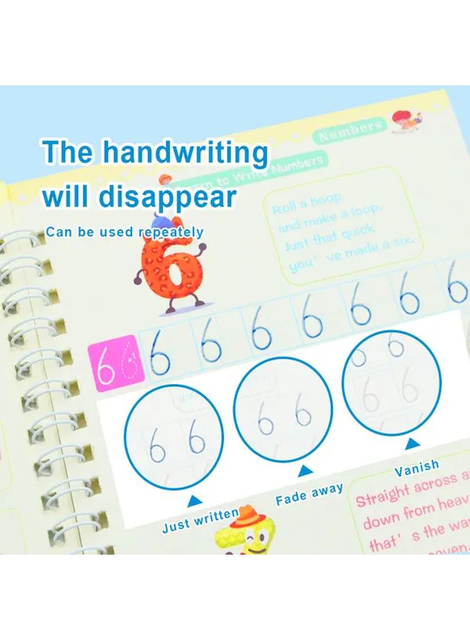 4 Pcs Magic Calligraphy Practice Books For Kids Writing Skills Training Set - Image 5