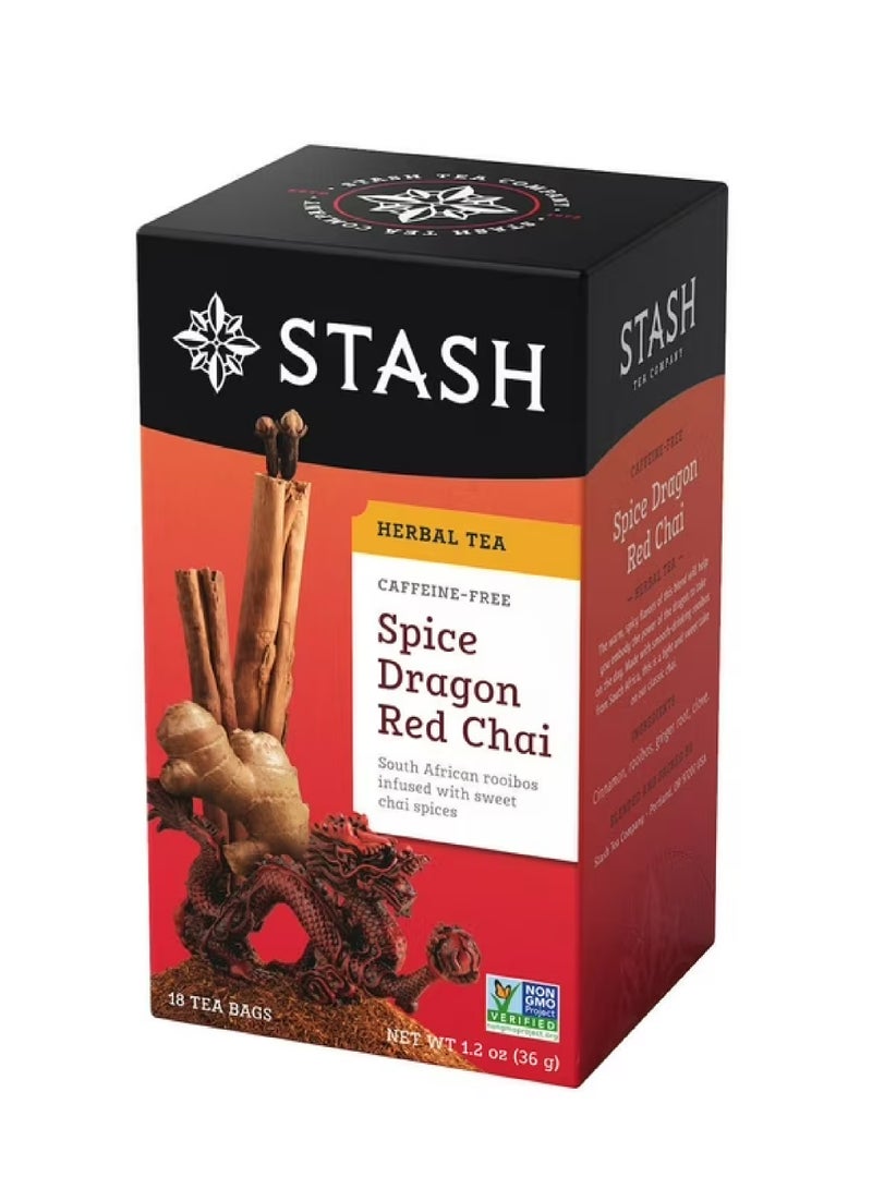 Stash Spice Dragon Red Chai 18 Tea Bags