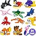 Partylamb 24 Packs Sea Animal Building Blocks Easter Gifts for Kids Teens Boys Girls Easter Egg Fillers Goodie Bag Stuffers Exchange Gifts Classroom Party Favors Class Prizes Birthday Gifts Ages 6 - Image 2