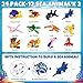 Partylamb 24 Packs Sea Animal Building Blocks Easter Gifts for Kids Teens Boys Girls Easter Egg Fillers Goodie Bag Stuffers Exchange Gifts Classroom Party Favors Class Prizes Birthday Gifts Ages 6 - Image 4