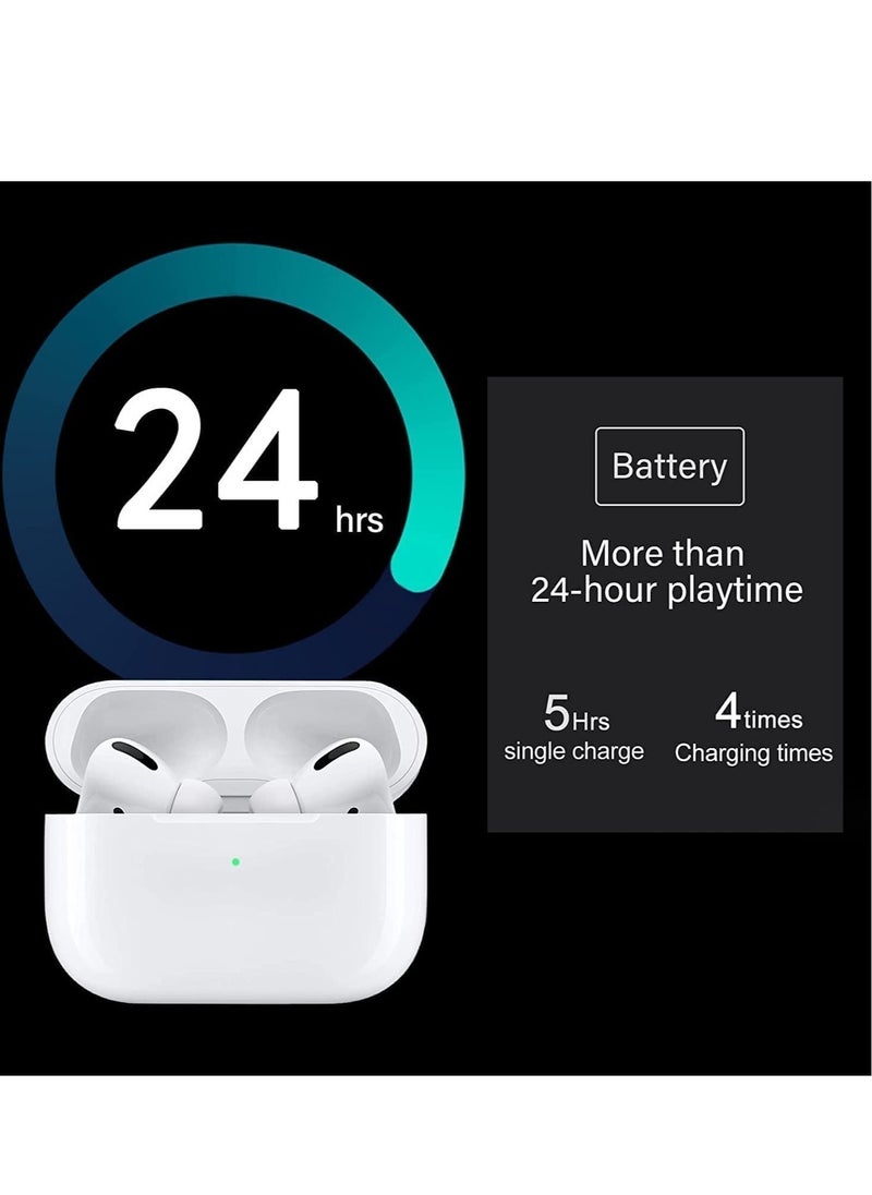 Generic - Wireless Earbuds, Air Pods Pro [MFi Certified] Bluetooth Earbuds Stereo Earphone, Bluetooth 5.3 in-Ear Earbuds with Charging Case IPX7 Waterproof Bluetooth Headphone 30H Playtime, for iPhone/Android - Image 1