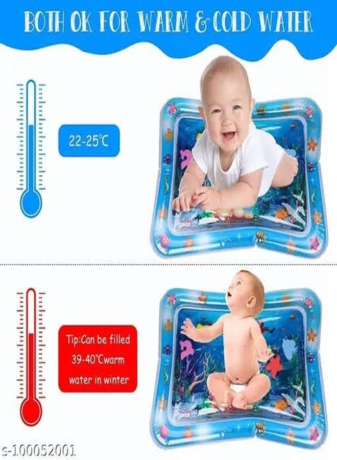 Richtots Premium 2in1 Combo Baby Play Mat Gym & Fitness Rack with Hanging Rattles Lights & Musical Keyboard Mat Piano with Water Play Mat Activicty Centre (Pack of 2) Multicolor - Image 5