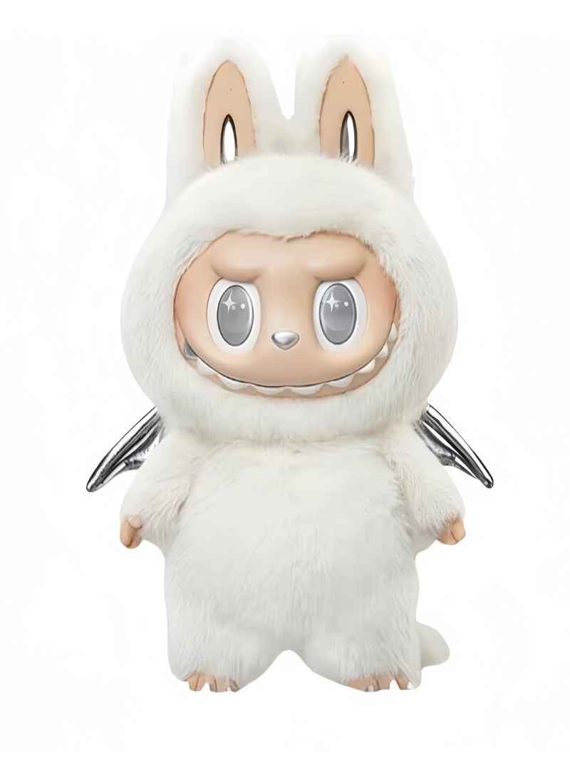 LABUBU Doll Pendant,Labubu Vinyl Plush Doll 17 cm, Limited Edition-Angel  - Image 1